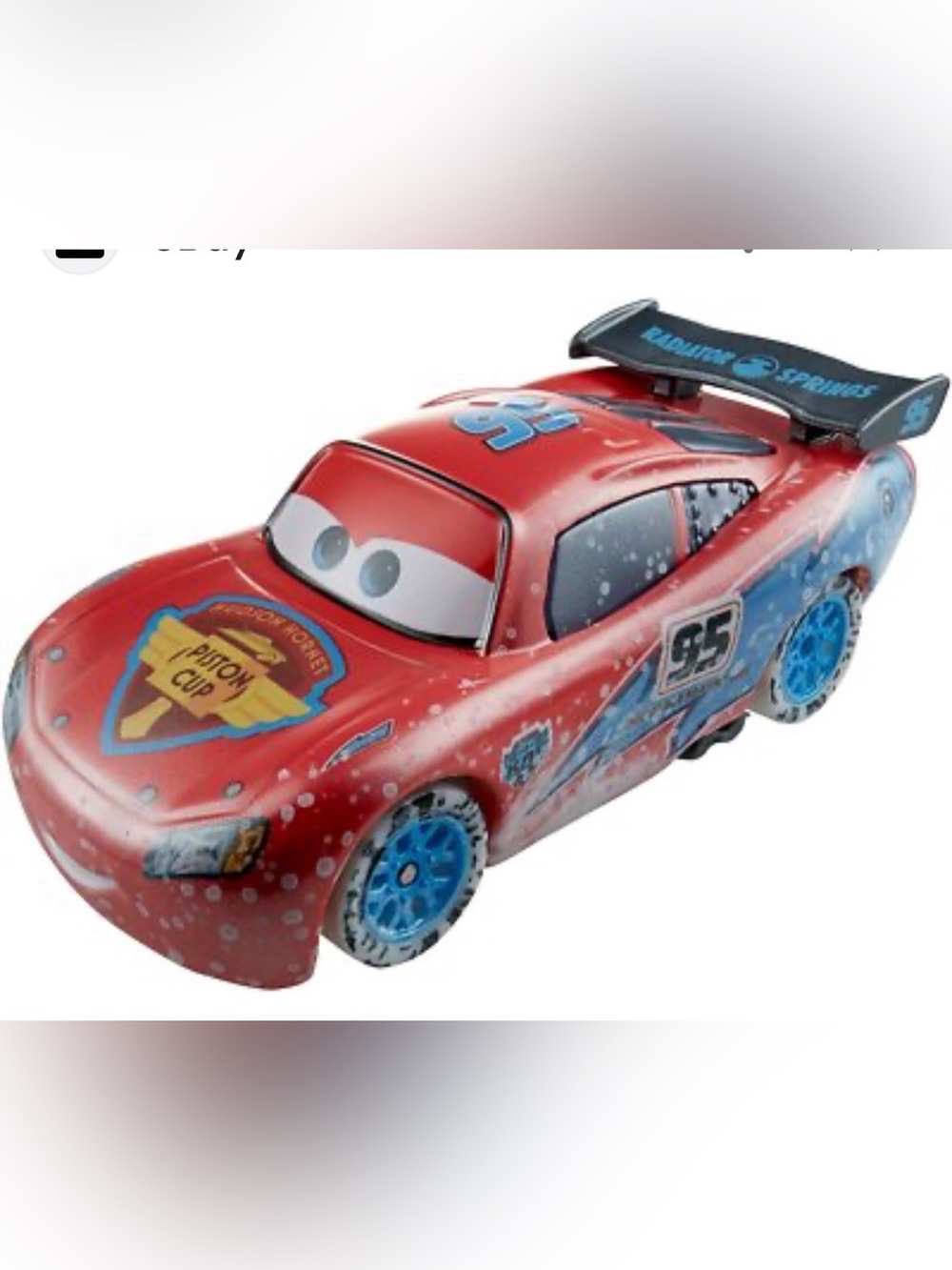 Disney/Pixar Cars Ice Racers 1:55 Scale Diecast Vehicle Lightning McQueen Mattel